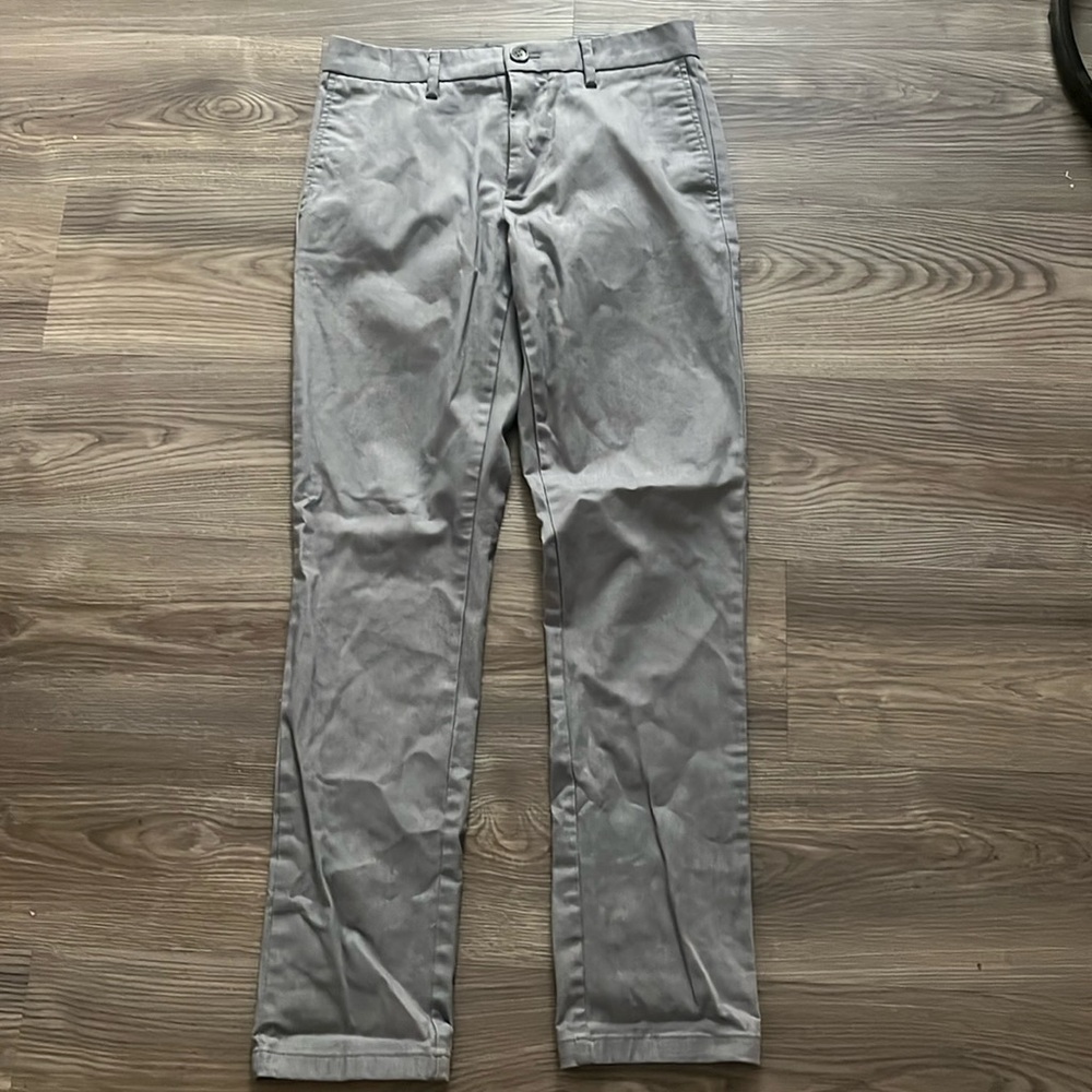 Gray slacks